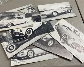 Old Road and Track Automobile Post Cards