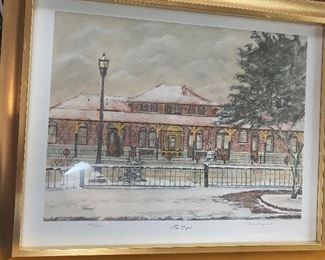 "The Depot" High Point Signed and Numbered Print