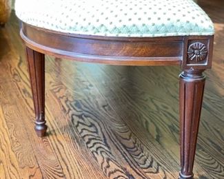Louis XVI Style Bench. Measures 68" W x 18" D; 20" H. Photo 1 of 3.