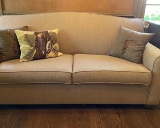 Sterns & Foster Sleeper Sofa. Measures 74" W x 36" D. Photo 1 of 3.