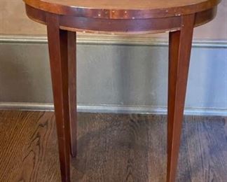 Antique Chippendale-Style Conch Shell Side Table. Measures 18” W X 16” D x 20” H. Photo 2 of 3.