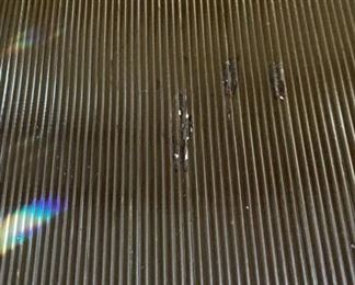 Ebony Chinoiserie Cocktail Table. Measures 36" x 55" x 20" H. Photo 4 of 4.