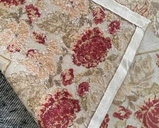 Vintage French Needlepoint Rug. Measures 15' 7" x 10' 10". Photo 3 of 3.