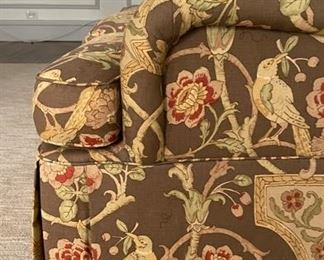 Pearson Three-Seat Sofa upholstered in Travers Fabric. Measures 84" W x 34" D. Photo 2 of 4.