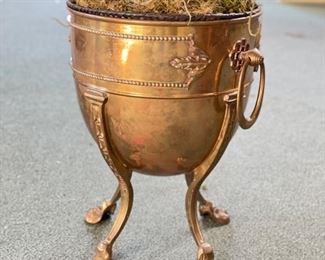 Brass Planter.