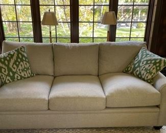 Carolina Custom Three-Seat Sofa. Measures 84” W x 36” D.