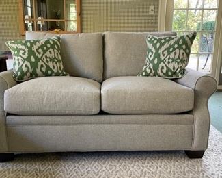 Carolina Custom Loveseat. Measures 60” W x 36” D.