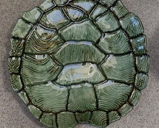 Vietri Tortoise Plate - 3 available. Photo 1 of 2.