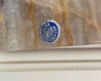 Vintage Carved Onyx "Prayer" Bookends - Mexico. Photo 4 of 4.