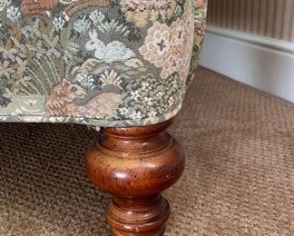 Sherrill Club Chair upholstered in Schumacher Fabric. Photo 3 of 3.