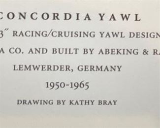 Kathy Bray, "Concordia Yawl" Print. Photo 2 of 2.