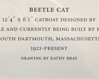 Kathy Bray, "Beetle Cat" Print. Photo 2 of 2.