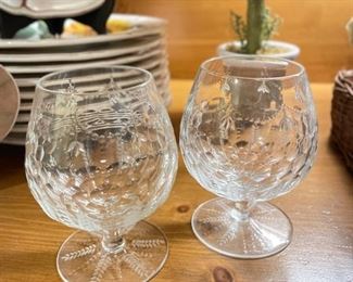 Pair of William Yeoward Snifters.