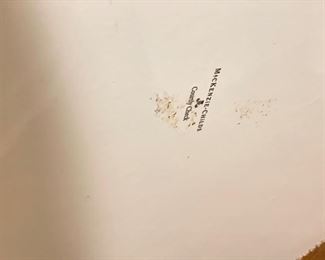 Mackenzie Childs Country Check Serving Tray. Photo 1 of 3.