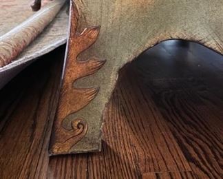 Honquest Bombe-Style Chest of Drawers. Measures 41" W x 19" D x 35" H. Photo 4 of 5.