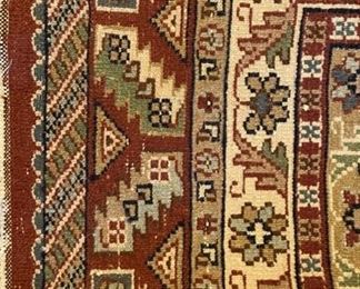 Vintage Persian Rug. Measures 4' x 6'. Photo 3 of 3.