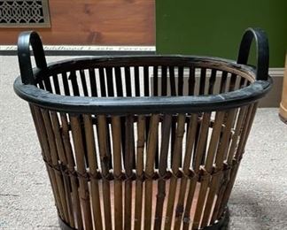 Woven Waste Paper Basket.