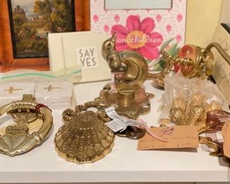 Sample of Brass Door Knockers.