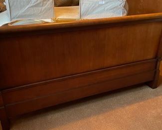 Queen Sleigh Bed.