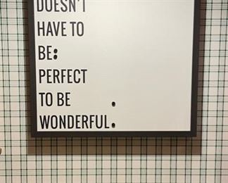 Inspirational Art Bulletin Board.