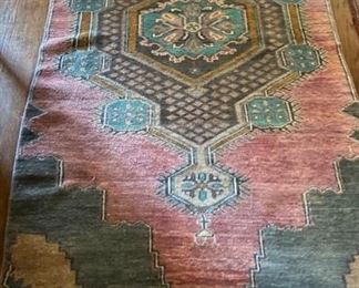 Vintage Persian Rug. Measures 7’ x 3’ 6”