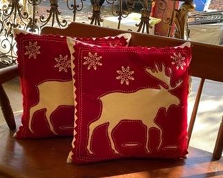 Christmas Pillows.
