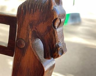 Viking Oak Equestrian Chair. Photo 2 of 4.