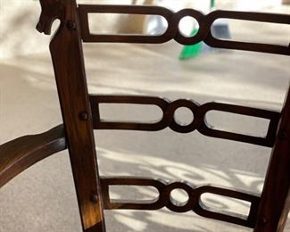 Viking Oak Equestrian Chair. Photo 4 of 4.