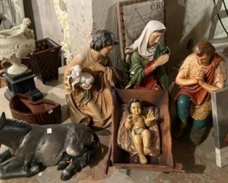 Sample of Crèches / Nativity Scenes.