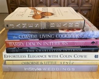 Sample of Home Decorating Books.