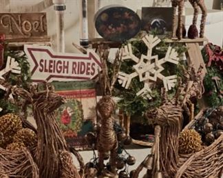 Sample of Chalet Christmas Decorations.