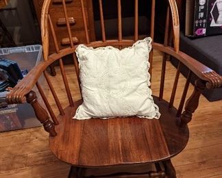 Vintage Wood Rocker