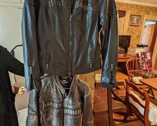 His & Her Harley Davidson Leather Jackets