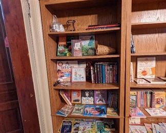 Books (bookcases not for sale)