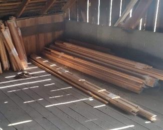 Various sizes of Oak Door Frame Molding