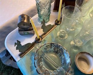 Rabbit candel holder