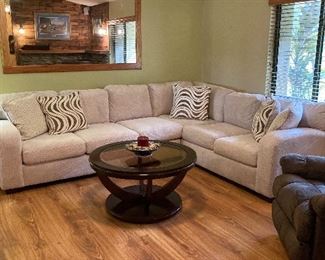 New fabric sectional sofa