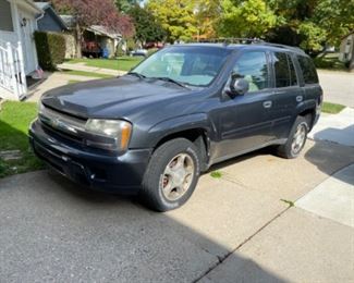 2007 4x4 Chevy Trailblazer $2,200.00 New Battery