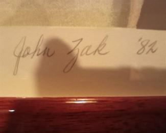 Magnolia Art by John Zak circa 1982, it's forty years old now.