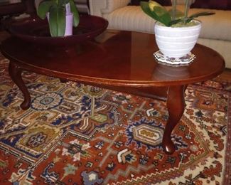 Cherry Wood Coffee Table,