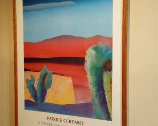 Santa Fe New Mexico art studio Poster,