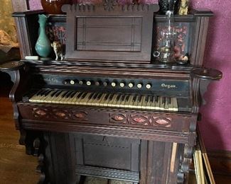 vintage pump organ 