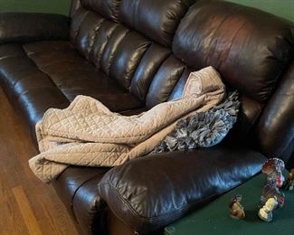 leather couch 