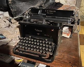 L C smith typewriter 