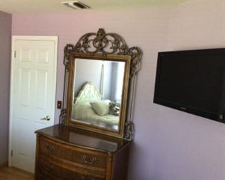 Drexel Heritage Bureau and Mirror