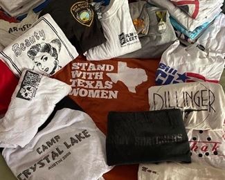 So many movie crew tees