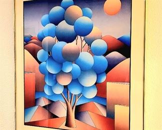 TREESCAPE EVENING by David Meyers $115 or bid #59