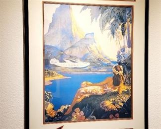 PanAm South Seas Poster $195 or bid #33