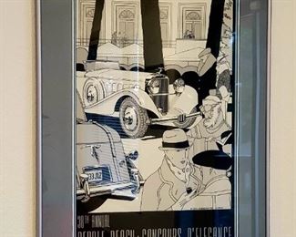 Ken Eberts Pebble Beach poster $250 or bid #42