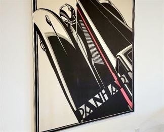 PANHARD framed print on fabric by Andrew Fare $495 or bid #36